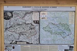 Odhalenie Historickej a Súčasnej mapy regiónu Sabinov a okolie kedysi a dnes