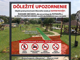 NAPENETROVANÝ OBJEKT - obchadzková trasa