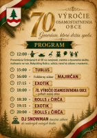 Deň Obce Červená Voda - PROGRAM Podujatia